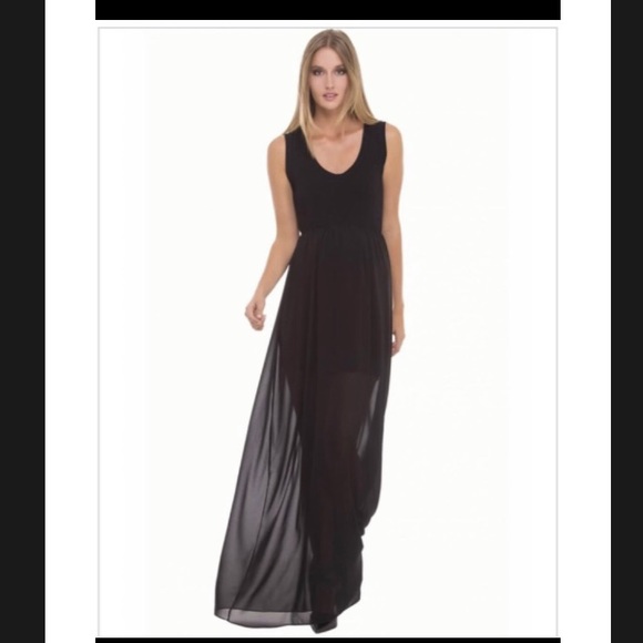 Black maternity dress - Picture 1 of 2